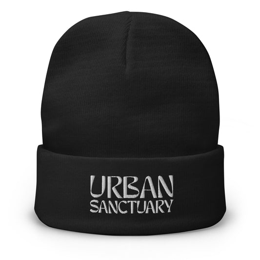 Urban Sanctuary - Embroidered Beanie